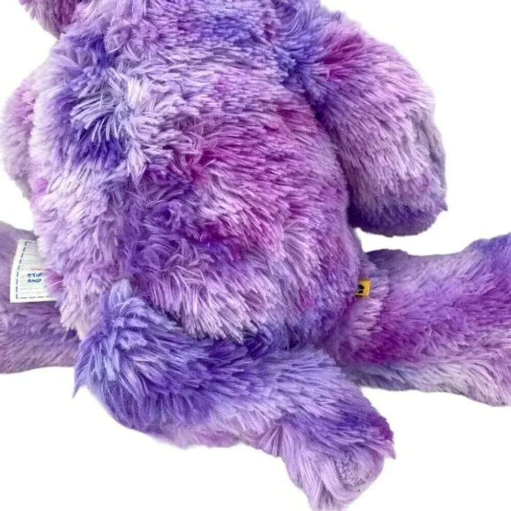 Build-A-Bear Tie Dye Peace Plush Kitty Cat Stuff Animal